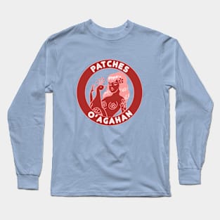 Patches O'Agahan Official Logo Maroon Long Sleeve T-Shirt